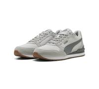 PUMA Zapatillas ST Runner v4 Suede 38.5, Cool Light Gray Slate Sky Echo White Gum