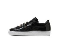 PUMA Zapatillas Suede Bloom Patent para mujer, Calzado, Negro, 41