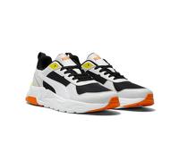 PUMA Zapatillas Trinity 2 LT. Color Blanco/Negro/Amarillo