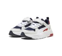 PUMA Zapatillas Trinity 2 LT Niños 35, Navy White Feather Gray Red Fire Blue