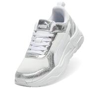 PUMA Zapatillas Trinity 2 Metallic Whisper Mujer 36, White Silver Feather Gray Metallic