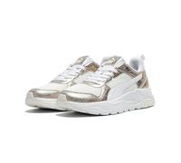 PUMA Zapatillas Trinity 2 MetÃ¡lico Whisper para mujer, Calzado, Blanco, 38.5 38.5