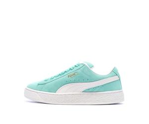 PUMA Zapatillas Turquesa/Blanco Hombre Suede XL, turquesa, 45 EU