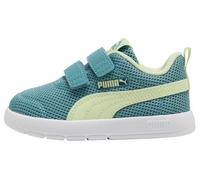 Puma Zapatillas Unisex Baby Courtflex V3 Mesh Inf, Color Azul mar báltico, Baltic Sea Blue Apple Spritz, 9 UK