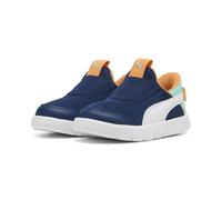 PUMA Zapatillas unisex Baby Courtflex V3 Sliptech Inf, azul persa y blanco, talla 24 EU
