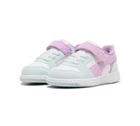 Puma Zapatillas Unisex Baby Rebound Slam Lo Faded AC+ Inf, Aqua Glow Mauve Glow White, Talla 21 EU