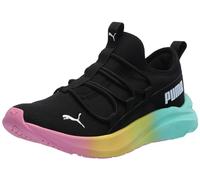 PUMA Zapatillas unisex para niños Softride One4all Slip On, Black Fast Pink Mint, 22 EU