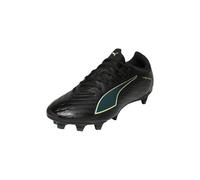 PUMA Zapatillas Ultra 6 Play FG/AgSoccer Unisex – Puma Black/Fizzy Light Green – 44.5 EU