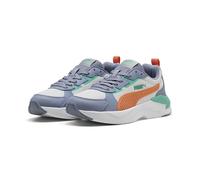 PUMA Zapatillas X-Ray 3 Niños 38, Feather Gray Melon Glow Sky Vibrant Green Orange