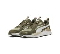 PUMA Zapatillas X-Ray 3 SD para adultos, Lux Army White Loden Green, 40 EU