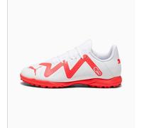 PUMA Zapatos Da Fútbol Sala Júnior Unisex Future Play Tt-01 ( White / Fuego O