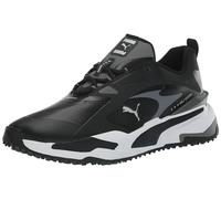 PUMA Zapatos de golf Gs-Fast para hombre, Puma Negro/Puma Black/Quiet Shade, 44 EU