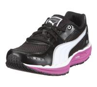 Puma zapatos deportivos cuerpo tren malla de wn 185532 FITNESS para mujer, Schwarz/Black-White-Festival Fuchsia, 39