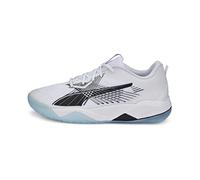 PUMA Zapatos Unisex Eliminate Power Nitro II para Interiores, Puma White Puma Black Nitro Blue, 42 EU