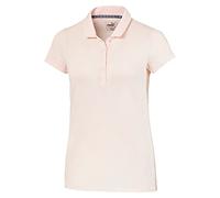 pumagolf 2020 Fusion Polo para Mujer, Rosewater, Talla XL
