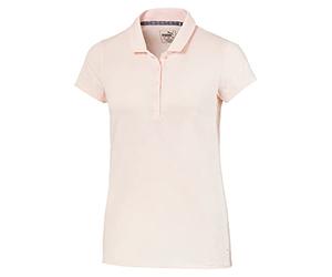 pumagolf 2020 Fusion Polo para Mujer, Rosewater, Talla XL