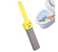 Pumice Stone Toilet Bowl Cleaner - Deep Edge Cleaning, Pumice Stone Cleaning Stones With Handle | Stain Remover Brush For Rust Removing Ring Limescale Household Tile Sink Bathtubs Kitchen Grills