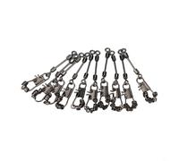 Pumixiy 100 anillos ovalados pequeños para pesca con mosca, líderes de junta tórica sin costuras de acero inoxidable de 2 mm, antioxidantes y antirreflejos, 10/20/50/100 piezas de accesorios de pesca