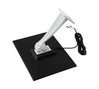 Pumixiy 10w Solar para Ring Video Doorbell 4 o 3 o 3 Plus/2 con cable en forma de U 5v 1a Salida Ip65 Agua - Panel monocristalino Cable de 300 cm para cámara de seguridad al aire libre (negro)