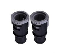 Pumixiy Acoplamiento de manguera de plástico, paquete de 2 unidades 1495393, conector de manguera de radiador para C-Max Focus MK2 Escape 2.0L EcoBoost Motor Calentador Junta Directa