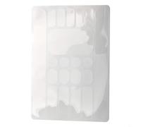 Pumixiy Adhesivo transparente antiarañazos para cuadro de bicicleta, película protectora de PVC con patrón de carbono, formas ovaladas y rectangulares para protector de cadena, tubo inferior