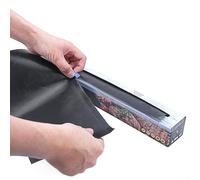 Pumixiy Alfombrilla a base de PTFE para asar y asar que no emite humos o cuando se calienta dentro de los límites de temperatura recomendados (2 m)