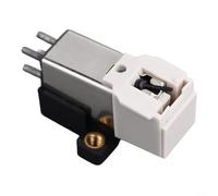 Pumixiy AT3600L Cartucho de aguja de repuesto para tocadiscos de vinilo compatible con respuestas de frecuencia de fonógrafo triangular de hierro MM 20HZ-20kHz