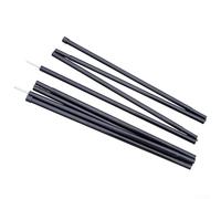 Pumixiy Barras de soporte de toldo para refugio solar y tienda de campaña al aire libre, paquete de 2 postes de hierro de 16 mm de diámetro, 2 m con bolsa de almacenamiento, compatibles con lona de