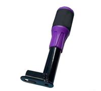 Pumixiy Barras protectoras para motocicleta, protectores contra golpes, deslizadores de marco anticaídas, acero de alta resistencia para protección contra impactos, diseño ergonómico (morado)