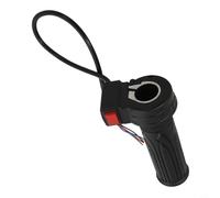 Pumixiy C, Acelerador eléctrico para bicicleta, control de velocidad alta/media/baja con función de avance/atrás, material ABS, cable de 400 mm, compatible con E-For Bike y Scooter