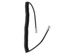 Pumixiy Cable de micrófono de 8 pines compatible con radios móviles Icom HM 133 HM133s IC 2821 IC 2725E IC 207H IC 7000 IC V8000 IC 2000H Cable de 6 pies