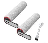 Pumixiy Cepillo de rodillo compatible con MOVA K20 K20 Pro K30 para Trouver 2.0 3.0 Pro, piezas de repuesto de cepillo principal, accesorios de material eficaz eliminación de suciedad (paquete de 2)