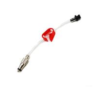 Pumixiy Conector de llenado de aceite de freno hidráulico para bicicleta, para purga de calibrador SRAM S4, compatible con kit de herramientas remotas de reverberación roja de nivel guía