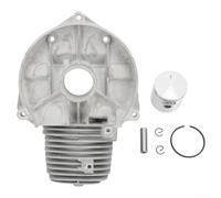 Pumixiy Conjunto de cilindro y pistón 4161570R para Oleo Sparta 25/25TR/26/250TR/260 y Efco 8200/8220/8260, kit de reparación de motor de cortacésped con anillos de pistón