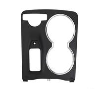 Pumixiy Cubierta de ajuste para portavasos de consola central, para Mercedes-Benz W204 Clase C Clase GLK X204 2007-2015, reemplazo de panel de decoración interior ABS