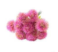 Pumixiy Decoración de flores artificiales de diente de león, diente de león de simulación para uso en interiores y exteriores, adorno inspirado en la naturaleza para el espacio vital, fácil (C128