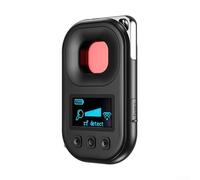 Pumixiy Detector de señal inalámbrico para cámaras ocultas, rastreadores GPS y errores de RF, modo dual EM/para escáner IR con audio, sensibilidad ajustable, portátil 8,8 x 5,5 cm