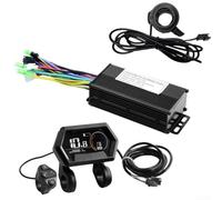 Pumixiy E-For - Kit de medidor de control de bicicleta con pantalla M9 y acelerador de pulgar de 130X, potencia de 500 W, corriente máxima de 22 A, voltaje de funcionamiento CC 36-60 V para