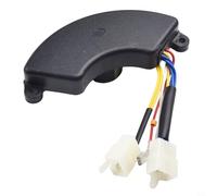 Pumixiy Estabilizador de voltaje del generador AVR: rango de salida de 4 kW a 7,5 kW, diseñado para generadores de 9 HP, 11 HP, 13 HP y 14 HP, monofásico de 7,5 kW con 6 cables