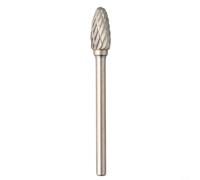 Pumixiy Fresas rotativas de carburo de vástago de 3 mm de 3 x 6 mm de doble corte para desbarbar, pulir, soldar, biselar, hacer herramientas de fundición, juego de rebabas de carburo (G)