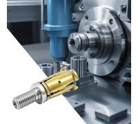 Pumixiy Herramienta de 4 garras de tracción para BT40 para centro de máquina CNC, pinza de 45 grados con mecanismo de resorte, abrazadera de rosca interna externa para fresado