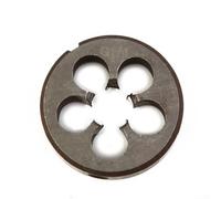 Pumixiy HSS - Troquel redondo de acero de alta velocidad para roscas de tubo BSP de 1/8 1/4 3/8 1/2 3/4 1 pulgada, acabado plateado, mano derecha (G1/4-19)