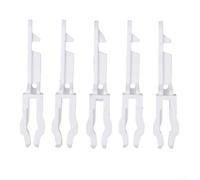 Pumixiy Interruptor de rotura de vidrio con función de reinicio para una respuesta rápida, llave de botón de vidrio de seguridad contra incendios adecuada para edificios comerciales y públicos (blanco