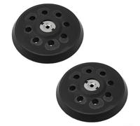 Pumixiy Juego de 2 almohadillas de lijado de 5 pulgadas de diámetro de 125 mm de diámetro para lijadoras orbitales aleatorias Metabo SXE 325 Intec 425