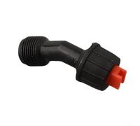 Pumixiy Juego de herramientas de repuesto para pulverizador de jardín, accesorio de pulverizador eléctrico, material PP, boquilla directa de cuatro agujeros para agricultura, patio, césped (A)