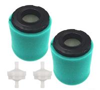 Pumixiy Juego de repuesto de filtro de aire para 5429K, 591383, 796032, con prefiltro y filtro de combustible, compatible con 21B807, 21B902, 21B906, 21B977, paquete de 2
