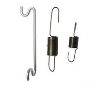 Pumixiy Juego de resortes de control de velocidad para generador de motor, gobernador del acelerador, barra de enlace de 3 piezas, incluye resorte de tensión de varilla de tracción compatible con