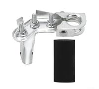 Pumixiy Juego de terminales de batería de acero inoxidable chapado en cobre con terminales positivos y negativos BT4Z-14450-AA de repuesto para electricidad automotriz (positivo)