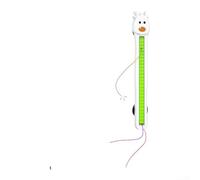 Pumixiy Juguete plegable de movimiento automático para gatos con cuerda voladora y velocidad ajustable, accesorio para mascotas con detección de movimiento activado por tacto para gatos de interior