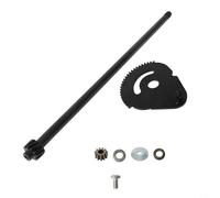 Pumixiy Kit de engranajes de dirección para cortacésped Craftsman, reemplazo del eje de la barra de dirección para Troy-Bilt, conjunto de reparación completo con bujes 941-0656A y